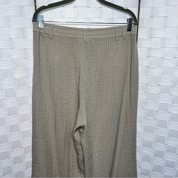 Soft Surroundings Boho Beachy Wide Leg Pants Size Medium Soft Rayon Nylon Blend - Picture 5 of 11